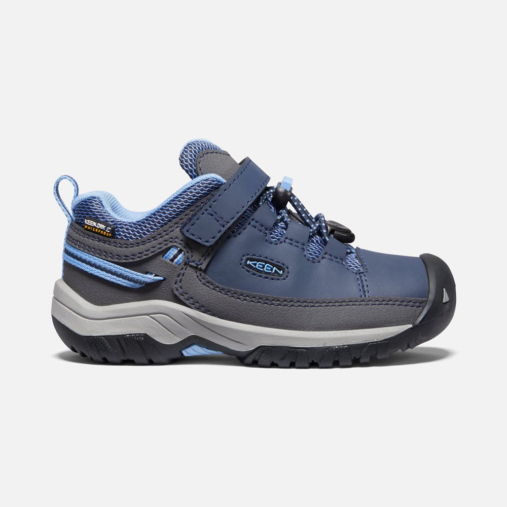 Keen Wandelschoenen Kinderen Blauw - Targhee Waterproof - 15346-JGBX